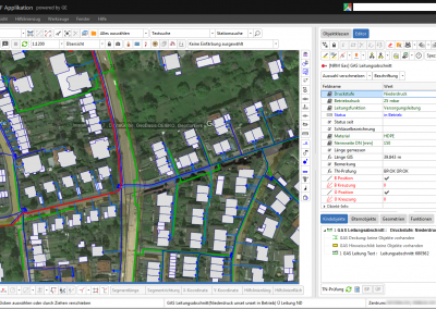 Fachschale Gas mit Google-Maps-Daten