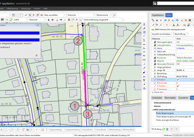 Fachschale Wasser - Analyse der Absperrorgane