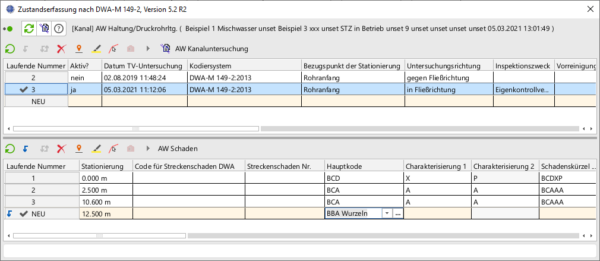 Modul Zustandsdatenerfassung nach DWA-M 149-2 zur Smallworld Fachschale Kanal